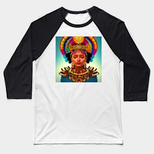 Inca Goddess #2 Baseball T-Shirt